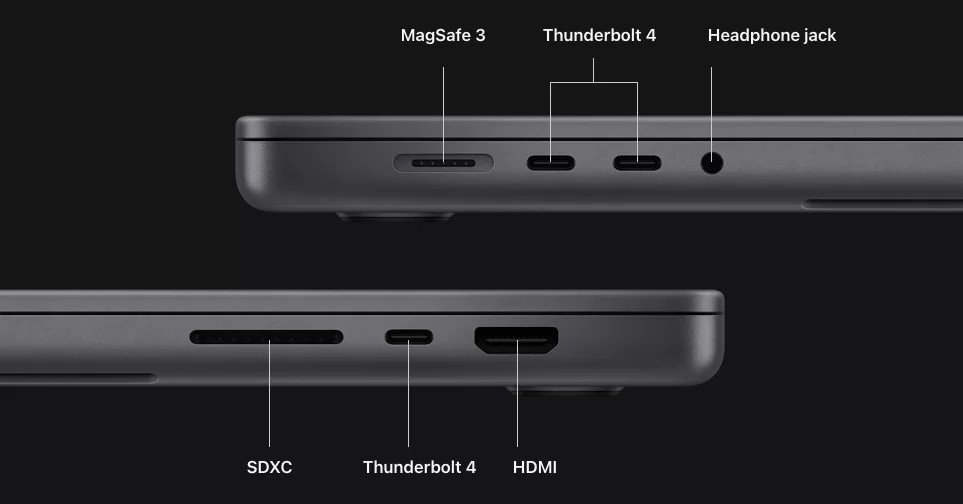 MacBook Pro 16", 14", M2 Max, M2 Pro
