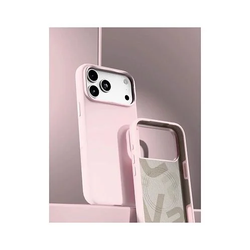 Чехол VLP Aster Pro Case с MagSafe для iPhone 18 Pro Max, розовый