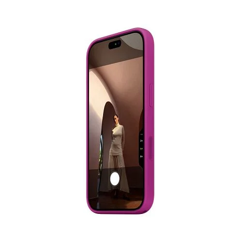 Чехол Apple Silicone Case для iPhone 18 Pro, MagSafe, силикон, маджента / magenta