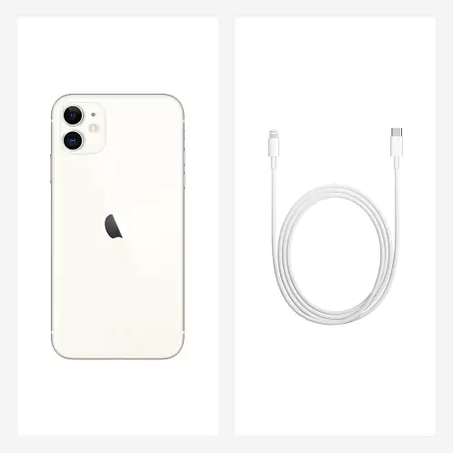 iPhone 11, 128 Гб, белый