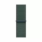 Watch SE 2024, 44 mm, алюминий "сияющая звезда", ремешок Textile Sport Loop, зеленый