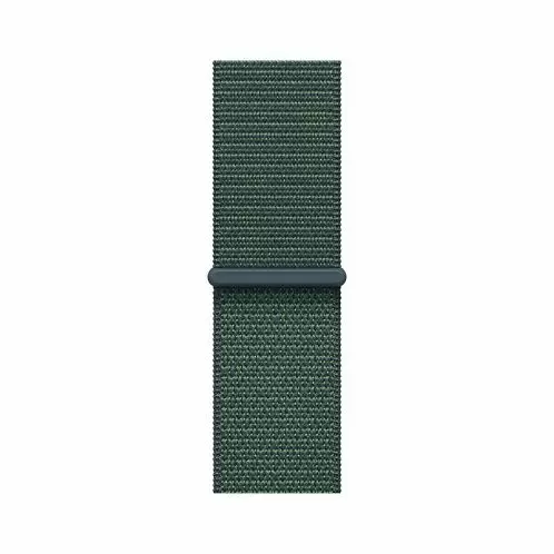 Watch SE 2024, 44 mm, алюминий "сияющая звезда", ремешок Textile Sport Loop, зеленый