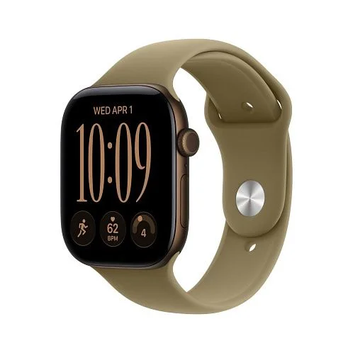 Watch S12, 46 mm,  "темная бронза" алюминий, ремешок Sport Band, оливковый M/L