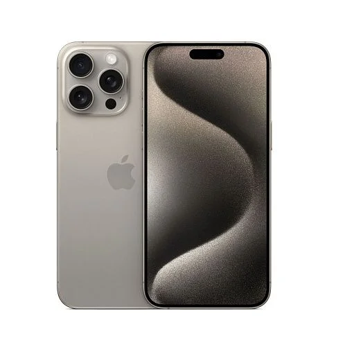 iPhone 15 Pro Max 256Gb натуральный титан 2Sim б/у ★9,7