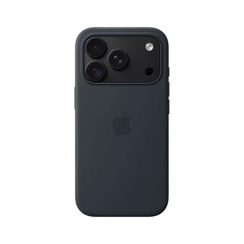 Чехол Apple Silicone Case для iPhone 18 Pro, MagSafe, силикон, темно-синий / navy