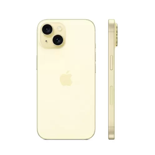 iPhone 15, 128 Гб, желтый 1 Sim/eSim