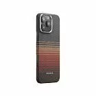 Чехол Pitaka Tactile Woven case для iPhone 16 Pro, Sunset | оранжевый