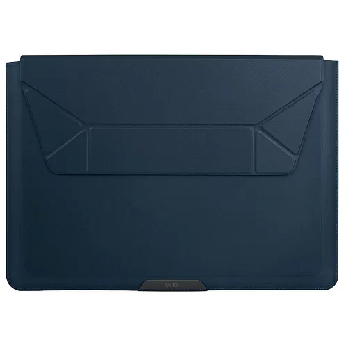 Чехол Uniq Oslo V.2 PU leather Magnetic для ноутбуков 14", складной, подставка, new, синий