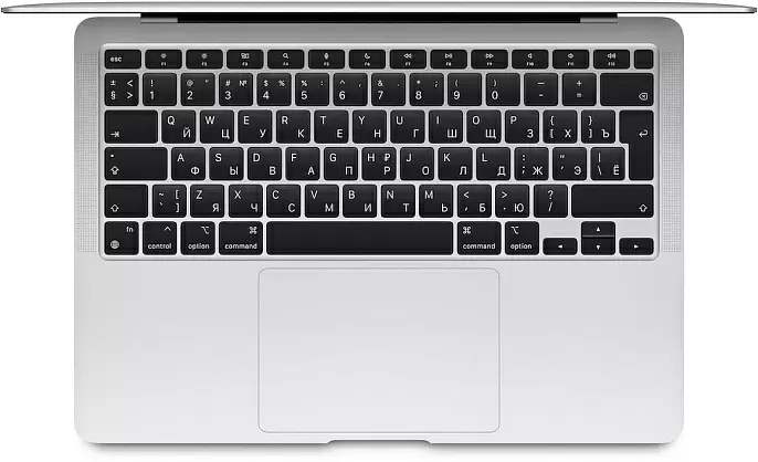 MacBook Air 13" (M1, 2020) 8 Гб, 256 Гб SSD, серебристый