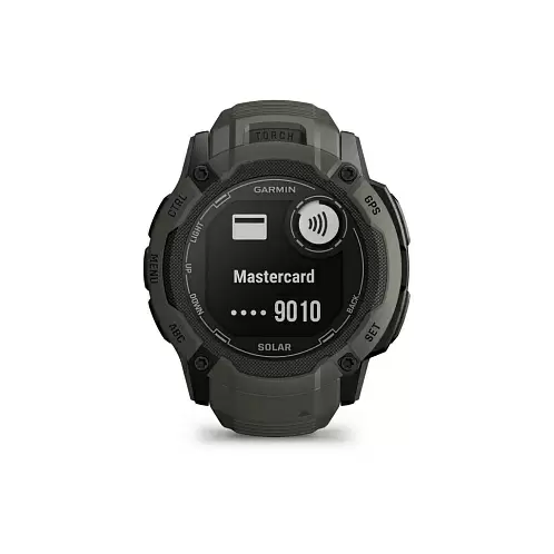 Умные часы Garmin Instinct 2X Solar, темно-зеленый