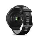 Умные часы Garmin Forerunner 965 черные, темно-серый DLC/титановый безель, ремешок - черный