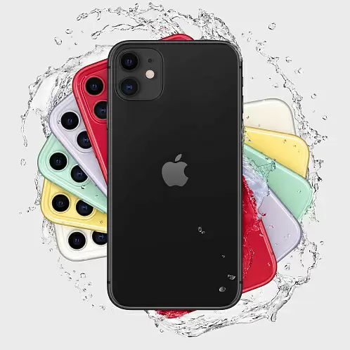 iPhone 11, 128 Гб, чёрный