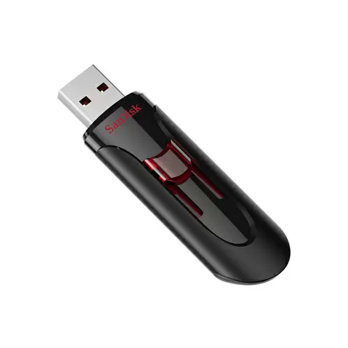 Флеш-накопитель SanDisk Cruzer Glide, USB 3.0, 256Гб, черный