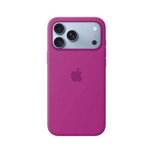 Чехол Apple Silicone Case для iPhone 18 Pro Max, MagSafe, силикон, маджента / magenta