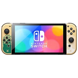 Портативная игровая консоль Nintendo Switch Oled, 64 Гб, Zelda | золотистый