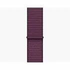 Watch S10, 46 mm, алюминий "розовое золото", ремешок Textile Sport Loop, сливовый