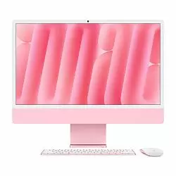 iMac 24" Retina 4,5K, (M4 8C CPU, 8C GPU, 2024), 16 ГБ, 256 Гб SSD, розовый