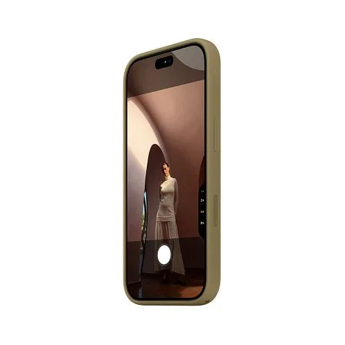 Чехол Apple Silicone Case для iPhone 18 Pro, MagSafe, силикон, оливковый / olive