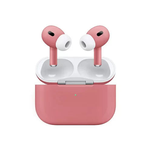 Наушники AirPods Pro 2th, Type-C, темно-пудровый матовый