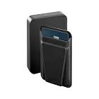 Внешний аккумулятор с картхолдером EnergEA MagWallet CARD 10000 мАч, Magsafe 15W, USB-C 20W, черный