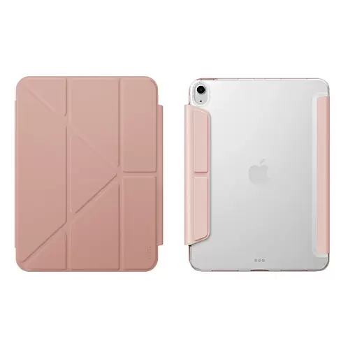 Чехол Uniq CAMDEN Anti-microbial для iPad Air 13 (2024), розовый