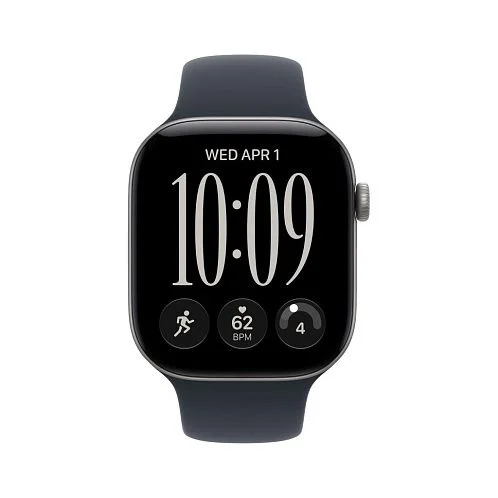 Watch S12, 46 mm,  "серый космос" алюминий, ремешок Sport Band, темно-синий S/M