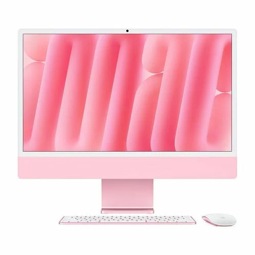 iMac 24" Retina 4,5K, (M4 10C CPU, 10C GPU, 2024), 16 ГБ, 256 ГБ SSD, розовый