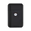 Чехол-бумажник BMW Wallet MagSafe Cardslot Stand Signature Leather with metal logo, черный