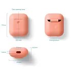 Чехол Elago Silicone wireless сase для AirPods, силикон, персиковый