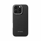 Чехол Pitaka Ultra-Slim Cace для iPhone 16 Pro Max, арамидное волокно, черный