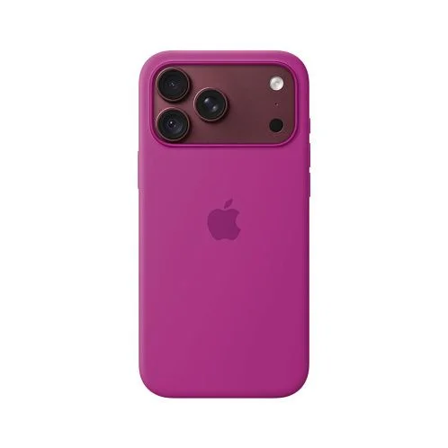 Чехол Apple Silicone Case для iPhone 18 Pro Max, MagSafe, силикон, маджента / magenta