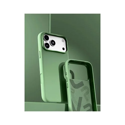 Чехол VLP Aster Pro Case с MagSafe для iPhone 18 Pro Max, зеленый
