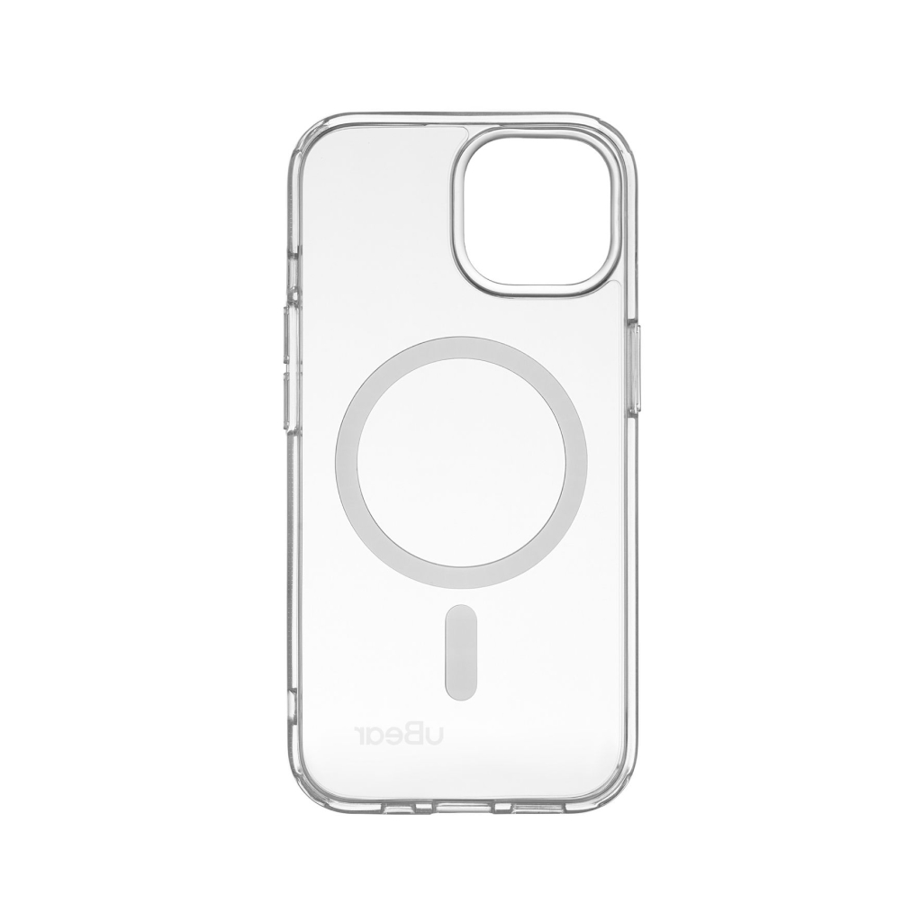 Купить Чехол uBear для iPhone 15 Real Mag Case, усиленный, прозрачный в  Москве в сети магазинов iShop