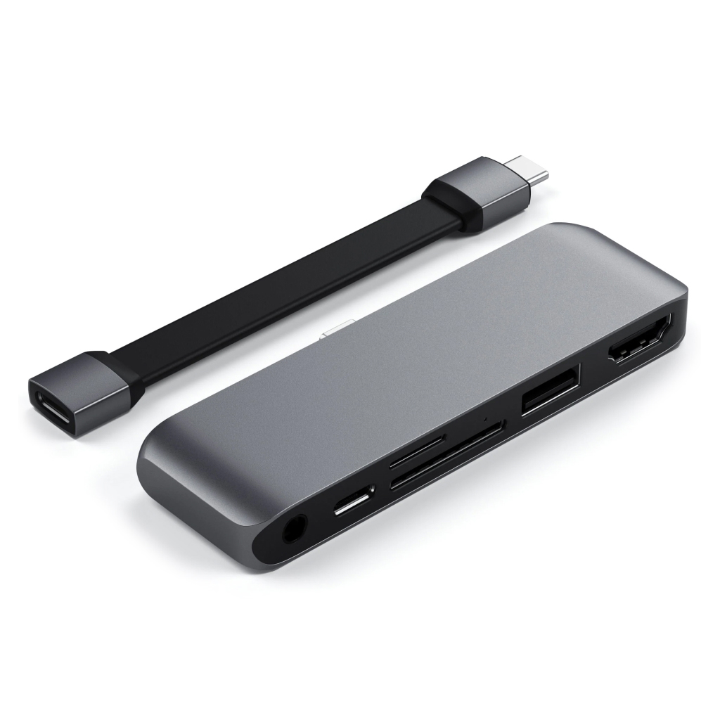 Купить USB-хаб Satechi USB-C Mobile PRO Hub SD, 