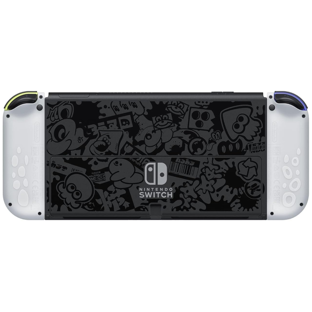 Купить Портативная игровая консоль Nintendo Switch Oled, 64 Гб, Splatoon 3  | зеленый/фиолетовый в Москве в сети магазинов iShop