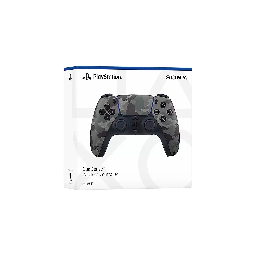 Купить Геймпад Sony DualSense Wireless Controller для PS5, серый камуфляж в  Москве в сети магазинов iShop