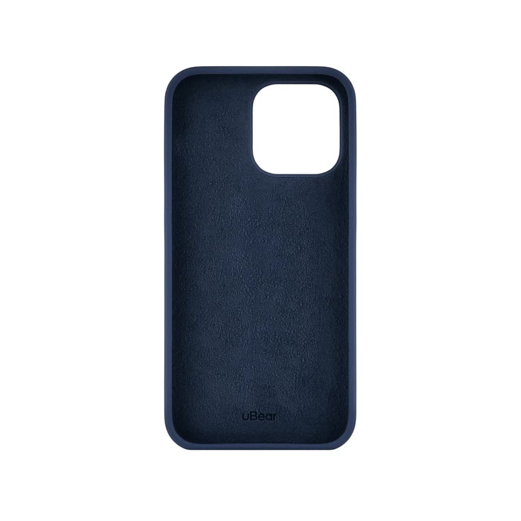 Купить Чехол uBear для iPhone 14 Pro Max Touch Case, силикон, софт-тач,  тёмно-синий в Москве в сети магазинов iShop