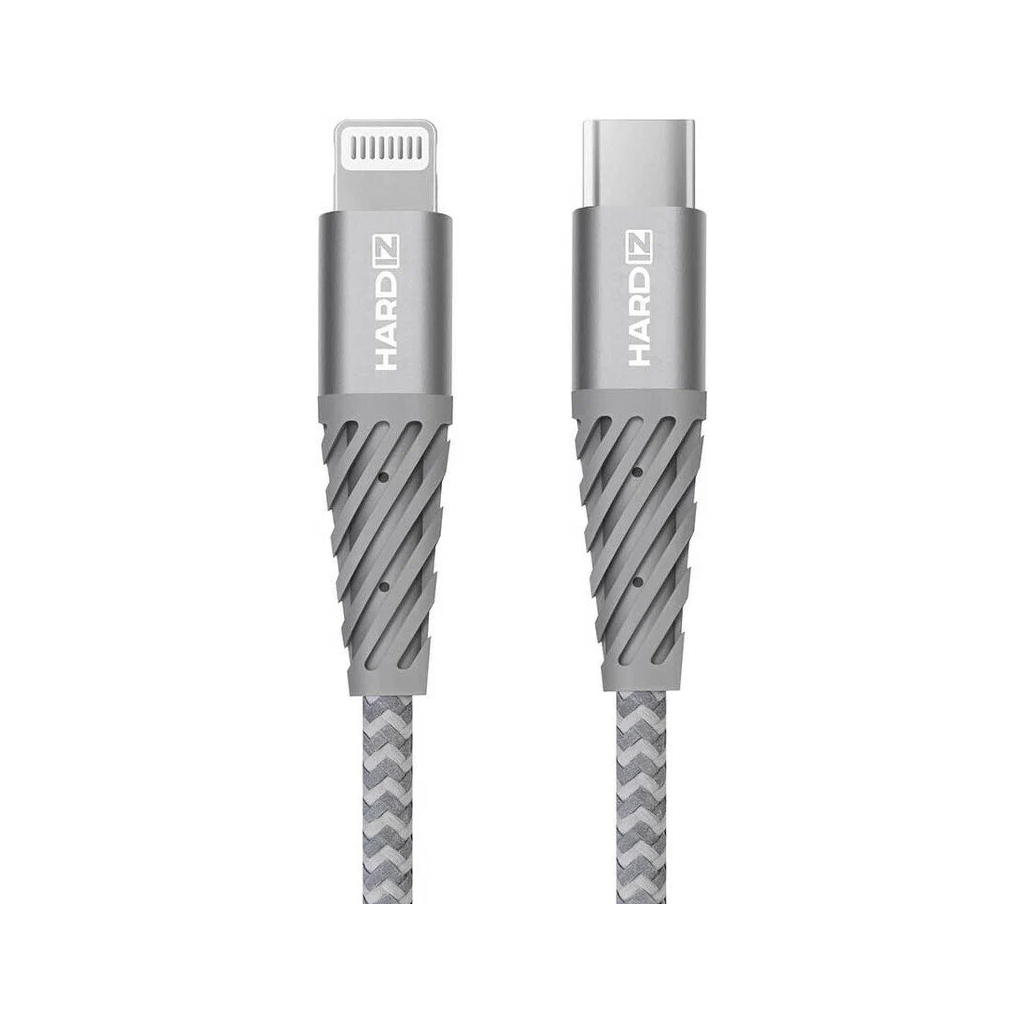 Купить Кабель HARDIZ MFI USB-C / Lightning (C94) PD, 1.2м, серый в ...