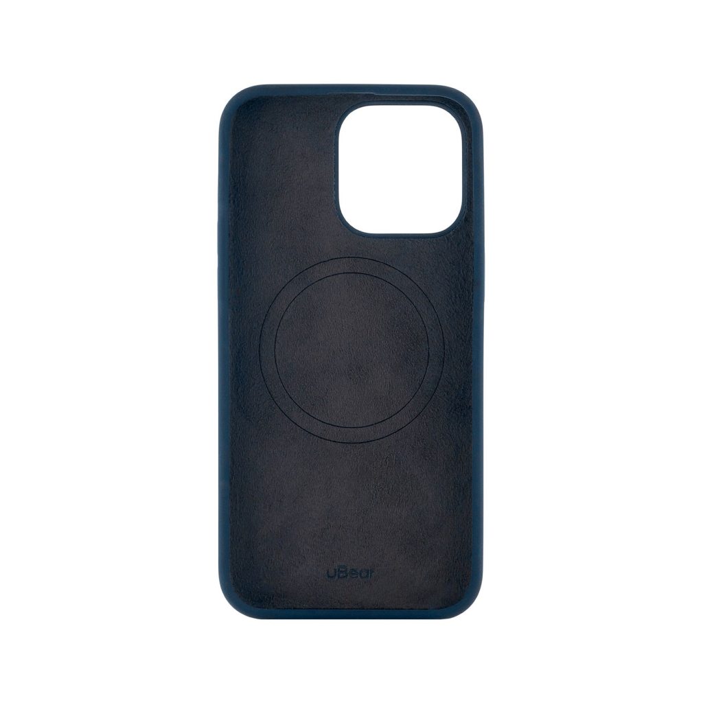 Купить Чехол uBear для iPhone 15 Pro Max Touch Mag Case, силикон, софт-тач,  синий в Москве в сети магазинов iShop