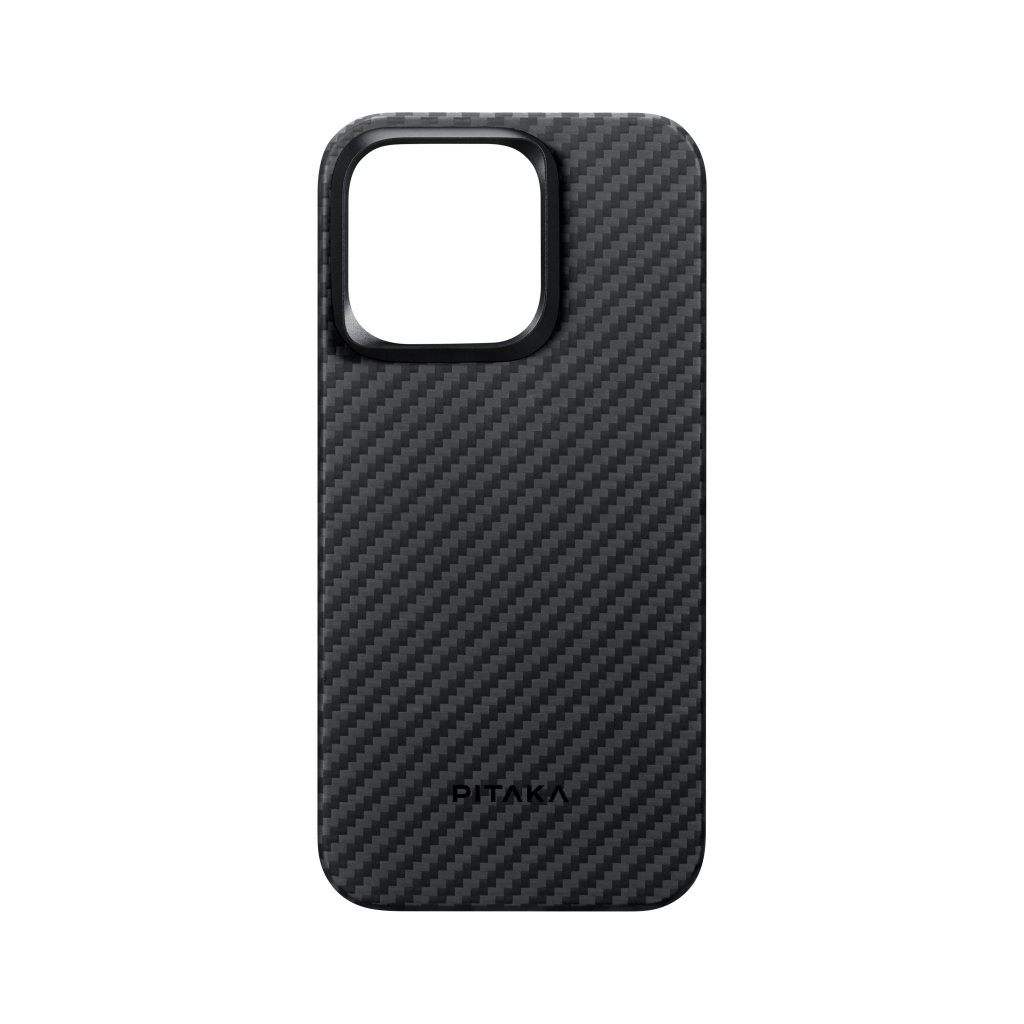 Купить Чехол Pitaka MagEZ Case 4 для iPhone 15 Pro Max, кевлар 1500D,  черный в Москве в сети магазинов iShop