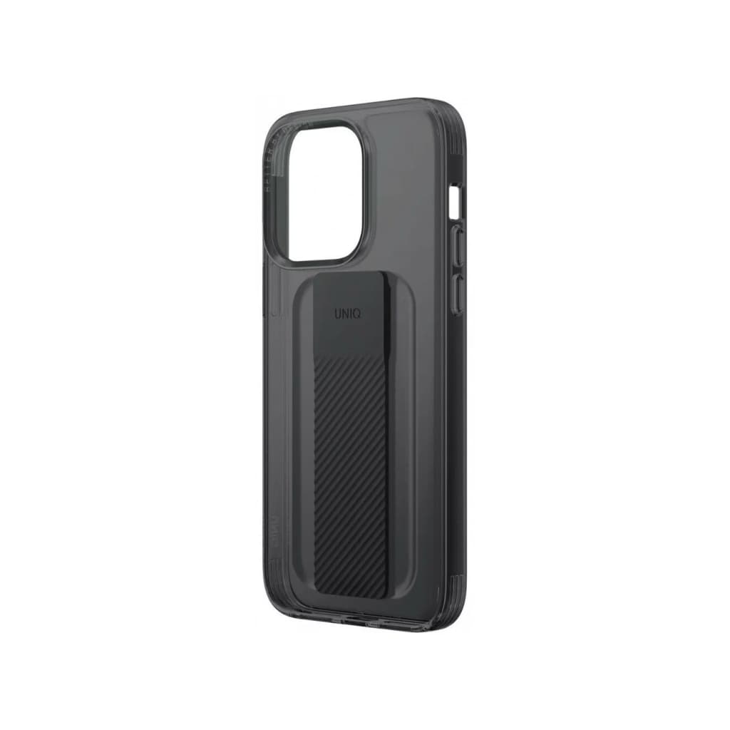 Купить Чехол Uniq для iPhone 14 Plus Heldro Mount +Band, затемненный в  Москве в сети магазинов iShop