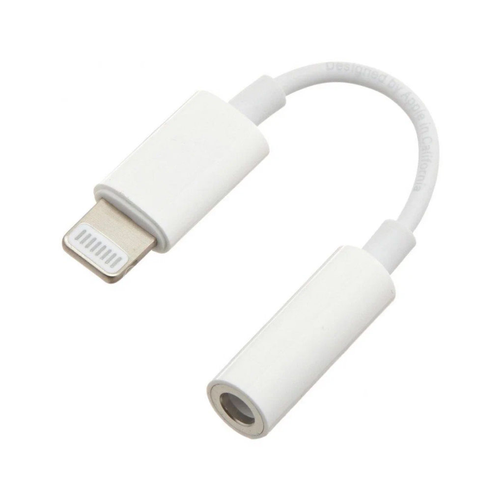 Купить Адаптер для наушников Apple Lightning / 3.5 mm jack в Москве в сети  магазинов iShop