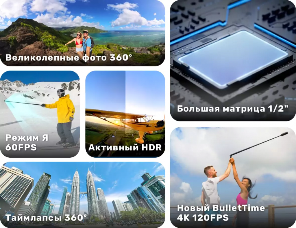 Купить Камера панорамная Insta360 X3 в Москве в сети магазинов iShop