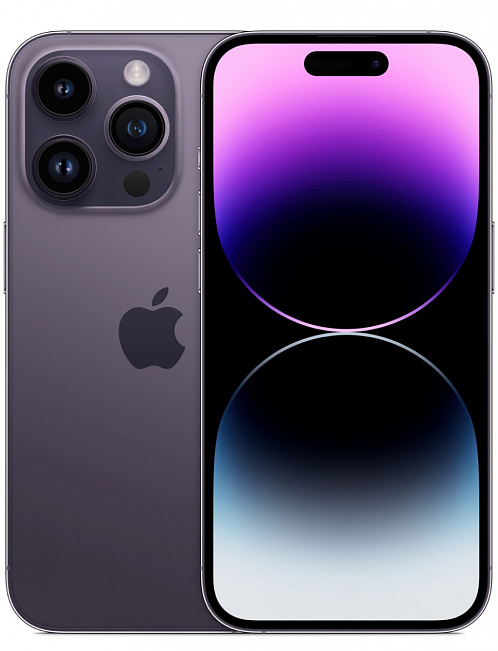 iPhone 14 Pro Max, 128 Гб, тёмно-фиолетовый 1 Sim/eSim
