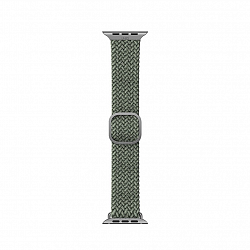 Ремешок Uniq ASPEN для Apple 49/45/44/42 mm, плетеный, зеленый