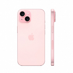 iPhone 15, 256 Гб, розовый eSim