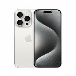 iPhone 15 Pro, 256 Гб, "титановый белый" 1 Sim/eSim