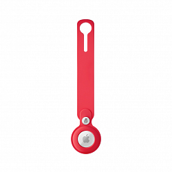 Чехол uBear Touch Case для Apple AirTag, силиконовый, красный