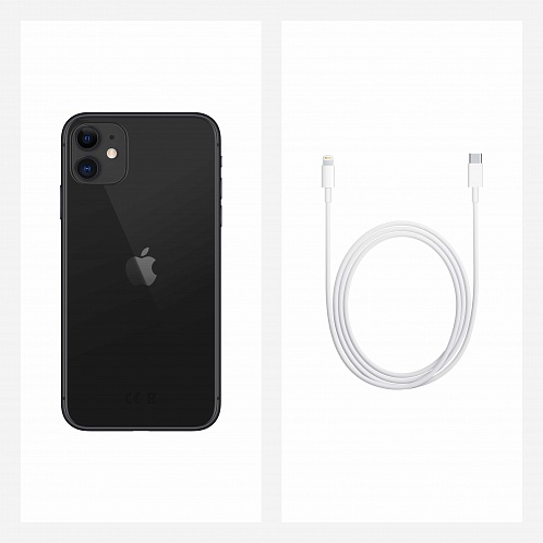 iPhone 11, 64 Гб, чёрный