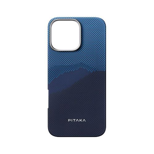 Чехол Pitaka StarPeak Tactile Woven для iPhone 16 Pro Max, Over The Horizon | синий